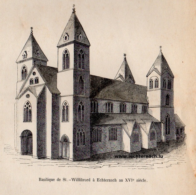 Die Basilika im 16. Jahrhundert